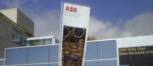 Diseño de elementos corporativos para la Convención Solar Days de ABB