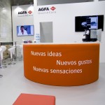 Diseño de stand personalizado para Agfa, en Congreso Médico de Granada