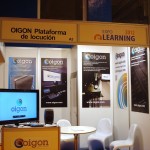 Stand esquinero para Oigon en Congreso Internacional Expoelearning