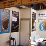 Stand esquinero para Oigon en Congreso Internacional Expoelearning