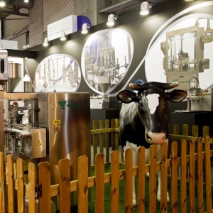 Stand empresa industrial en feria Hispack 2012