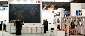 Espectacular diseño de stand para ABB, en la feria Hispack de Barcelona