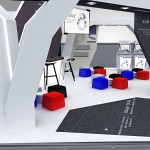 Diseño creativo stand para sector médico-sanitario