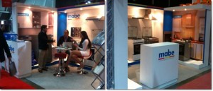 Stand de exposición para el sector de la ferretería