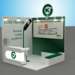 Proyecto de stand diseñado para su aprobación