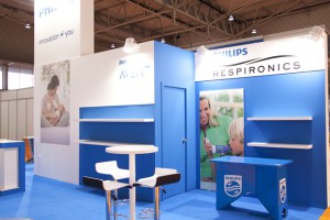 Stand para un congreso de farmacia en Barcelona