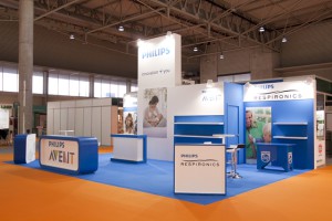 Stand para un congreso de farmacia en Barcelona