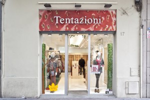 Decoración tiendas de ropa Tentazioni