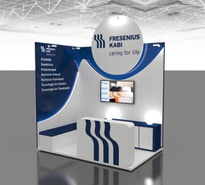 Stand corporativo sector farmacia