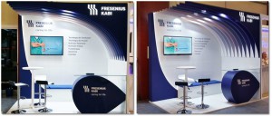 Diseño de stand 3×2 para Fresenius