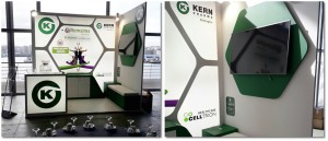 Stands para congresos médicos, otro ejemplo Kern Pharma