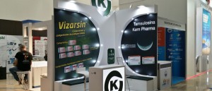 Stand promocional para Kern Pharma