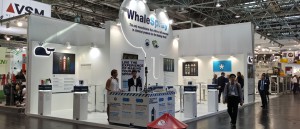 Feria internacional en Alemania: stand de diseño para Whale Spray