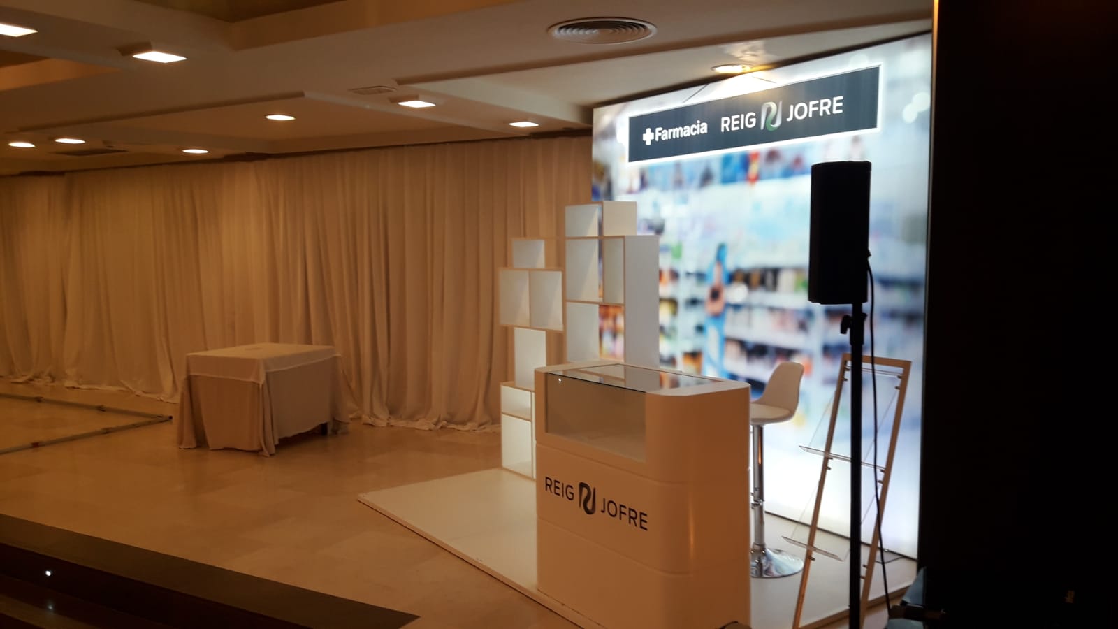 evento comercial para la farmacéutica Reig Jofre